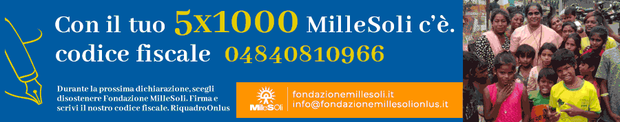 Fondazione Millesoli, dona il tuo 5x1000